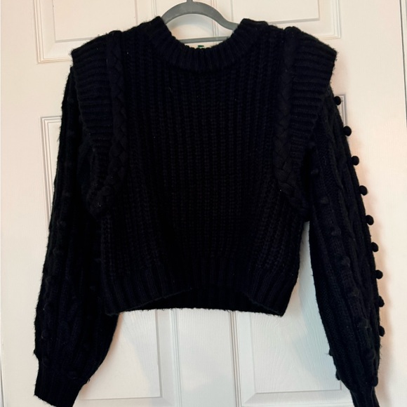 Farm Rio Cropped Sweater - Picture 2 of 4